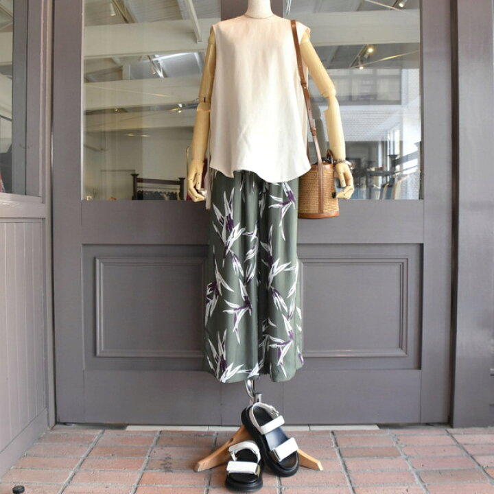 楽天市場】SACRA(サクラ)/VISCOSE LINEN TUMBLE TOP (3色展開 