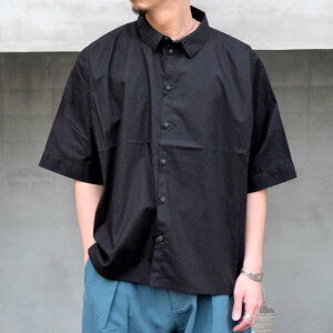 toogood(�g�D�[�O�b�h) / THE GARDENER SHIRT SHORT FINE COTON -FLINT-