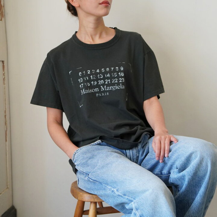 楽天市場】Maison Margiela(メゾンマルジェラ) / スタンプロゴTシャツ 
