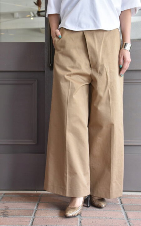 楽天市場】INSCRIRE(アンスクリア) / アジャストメントチノパンツ  