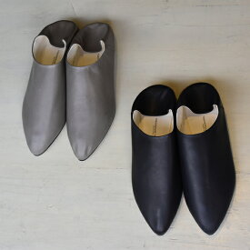 Beautiful shoes(ビューティフルシューズ) / POINTED BABOUCHE(2色展開)