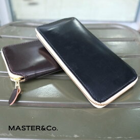 MASTER&Co.(マスターアンドコー) / UK Bridle Leather Long Wallet -BROWN-