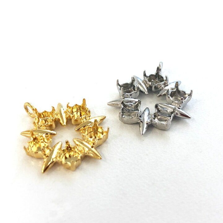 楽天市場】クリスタルガラス用空枠 スター5石/SS20・SS19用 