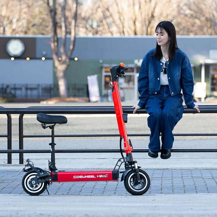 楽天市場】【特定小型原動機付自転車】COSWHEEL MIRAI T Lite 電動 