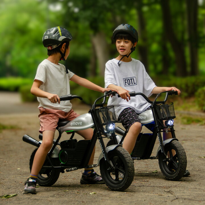 楽天市場】EVEREST XING emove 電動バイク 子供用 対象年齢 6歳 7歳 8 