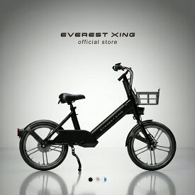 【特定小型原動機付自転車】 バイク 免許不要 EVEREST XING CITY 特定小型原付 電動キックボード にはない サドル付き の 安定感 公道走行可 通勤 通学