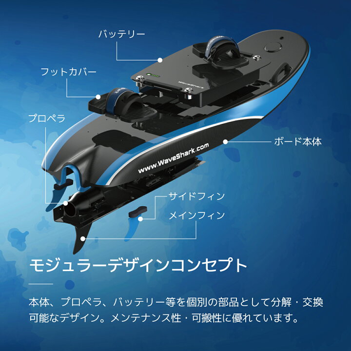 楽天市場】電動ジェットボード WaveShark Jetboard 2 Explorer / 電動  