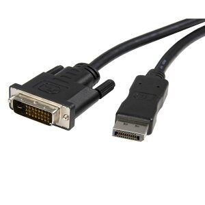 DisplayPort|DVIϊP[u 3m fBXvC|[g DP IX DVI-D (25s) IX 1920x1200 ubN  X^[ebN Startech 3Nۏ