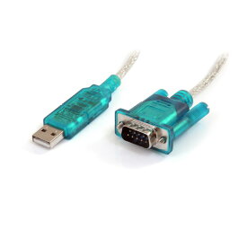 91cm USB-RS232Cシリアル変換ケーブル 1x USB A オス-1x DB-9(D-Sub 9ピン) オス シリアルコンバータ 変換アダプタ 送料無料 スターテック Startech 2年保証