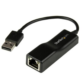 USB 2.0 - 10 100 Mbps イーサネット Ethernetネットワークアダプタ USB 2.0接続 有線LANアダプタ USB 2.0 FAST Ethernet規格 USB NIC スターテック StarTech.com 2年保証