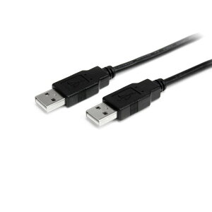 1m USB 2.0 ケーブル (A - A コネクタ) オス オス スターテック StarTech.com 全使用期間保証
