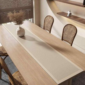 テーブルランナー 撥水防汚加工仕様 ダイニングテーブル食卓キッチン センタークロスモダンシンプルナチュラル スタンダード定番アイテム仕上げ インテリア雑貨長方形ロングサイズ ベーシック敷物装飾室内装飾品テーブルマット