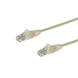 LAN�P�[�u�� cat6 2m Cat6�ɍ׃M�K�r�b�g�C�[�T�l�b�g�P�[�u�� �O���[ �c���܂�h�~RJ45�R�l�N�^ 28AWG �X�^�[�e�b�N StarTech.com �S�g�p���ԕۏ�