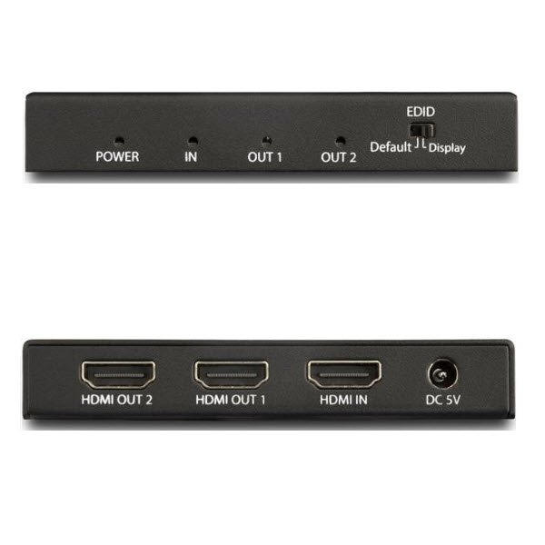 HDMI分配器 1入力2出力 4K 60Hz HDMI 2.0 スプリッター HDR スターテック StarTech.com 2年保証