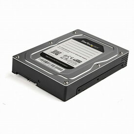3.5インチベイ内蔵HDDケース 2.5インチハードディスク対応着脱マウンタ SATA SAS互換SSD HDDに対応 2.5インチドライブを3.5インチに変換 送料無料 スターテック Startech 2年保証
