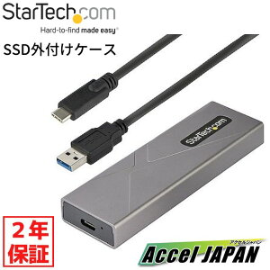 Startech.com USB-C 10Gbps M.2 NVMe M.2 SATA SSD OtP[X ΉO`TCY 2230 2242 2260 2280 USB Type-C A zXgP[ut PCIe SATA NGFF SSD A~P[X c[X SSD GN[W X^[ebN m[