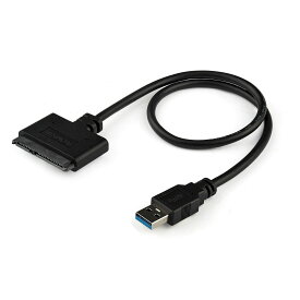 SATA - USB 3.0 変換ケーブルアダプタ UASP対応 2.5インチSATA 3.0 SSD HDD対応 スターテック StarTech.com 2年保証