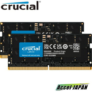 32GB Kit(2x16GB)DDR5-5600 SODIMM CL46(16Gbit) crucial N[V