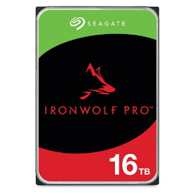 IronWolf Pro HDD(Helium)3.5inch SATA 6Gb/s 16TB 7200RPM 256MB 512E シーゲイト 【送料無料】