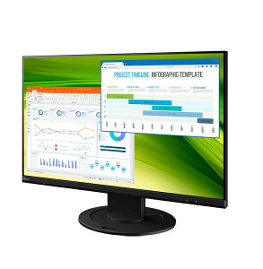 [J[5Nۏ EIZO FlexScan22.5C`J[tj^[(1920x1200/DisplayPort(HDCP 1.3)AHDMI(HDCP1.4)AD Sub 15 s(~j)/ubN)[EV2360-BK]