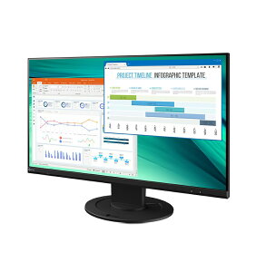 EIZO FlexScan23.8C`J[tj^[(1920x1080/DisplayPort(HDCP 1.3)AHDMI(HDCP1.4)ADVI D(HDCP 1.1)AD Sub 15 s(~j)/ubN)[EV2460-BK]