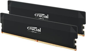 Crucial Pro OC 32GB Kit (2X16GB) DDR5-6400 UDIMM CL38 Black N[V [J[ۏؕt