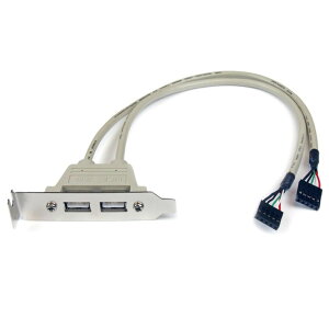 }U[{[hswb_[ڑUSB 2|[gݕϊA_v^P[u PCP[Xp 2x USB A X - 2x IDC(5s) X X^[ebN StarTech.com Sgpԕۏ