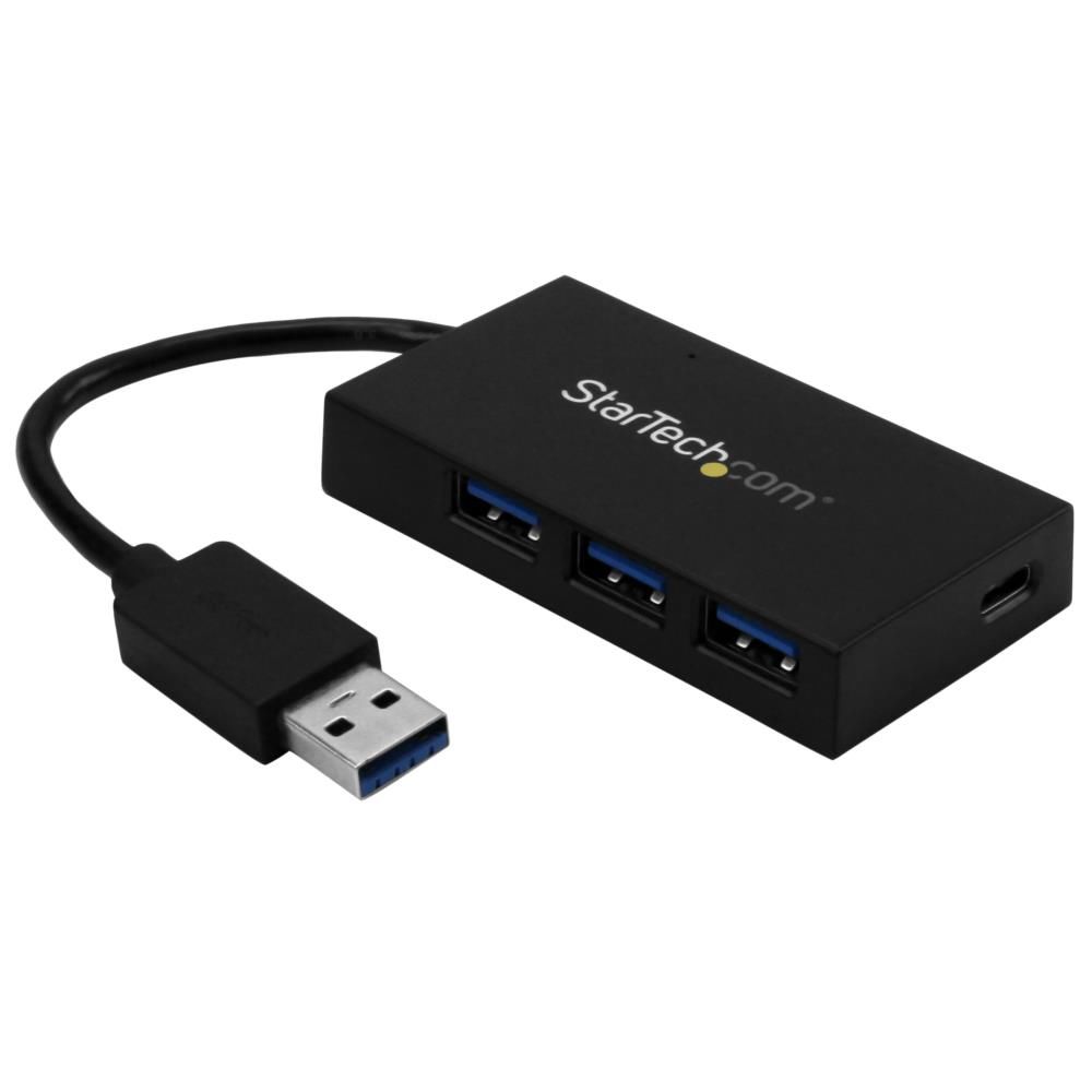 爆買い安い】 4ポートUSB 3.0ハブ USB A - 3x USB A(高速充電対応) 1x