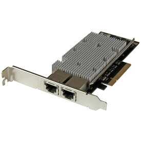 10GBase-T Ethernet 2ポート増設PCI Express対応LANカード Intel X540チップ使用10ギガビットイーサネットNIC スターテック StarTech.com 2年保証