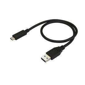 USB 3.1ケーブル 0.5m USB Type-A(オス) - USB Type-C(オス) USB 3.1 Gen 2(10Gbps) スターテック StarTech.com 2年保証