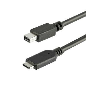 1m USB-C - Mini DisplayPortP[u 4K 60Hz ubN USB Type-C - mDPP[u  X^[ebN Startech 3Nۏ