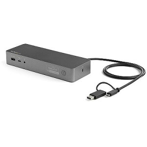 hbLOXe[V USB Type-C Type-AΉ fA4KfBXvC(DP HDMI)100W PD Mac Windows Chrome OS 4x USB 3.0|[g  X^[ebN Startech 3Nۏ