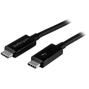 1m Thunderbolt 3 (20Gbps) USB-C P[u T_[{g USB DisplayPort ɑΉ X^[ebN StarTech.com 2Nۏ