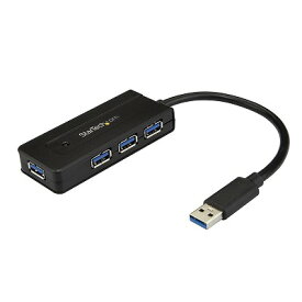 4ポート USB 3.0ハブ 充電ポート付きミニハブ ACアダプタ付属 スターテック StarTech.com 2年保証