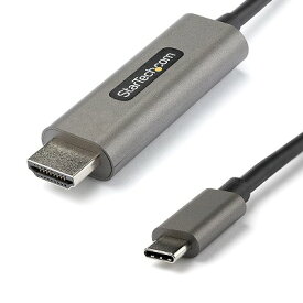 USB-C-HDMI 変換ケーブル 4m 4K 60Hz HDR10 UHD対応 USB Type-C to HDMI 2.0b 変換アダプター Typec-HDMI 交換ケーブル DP 1.4オルタネートモード HBR3 送料無料 スターテック Startech 3年保証