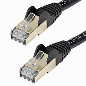 LAN�P�[�u�� �J�e�S���[6a 5m �u���b�N �c���܂�h�~RJ45�R�l�N�^ CAT6a�C�[�T�l�b�g�P�[�u�� �������� �X�^�[�e�b�N Startech �S�g�p���ԕۏ�