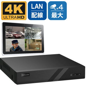 PoEp 4K 800f hƃJ őڑ4p ^@ X}z DVR ^摕u i \ 2TBn[hfBXN hƗp^@yiPadAiPhoneAAndroidĎzPOE-8M4C