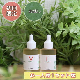 《初回限定 お試し 121円》かゆみ 抜け毛予防 薄毛予防 ディバイン ナノ・シャンプーV & ローション 20ml【ノンシリコンシャンプー オーガニックシャンプー スカルプシャンプー クレンジングシャンプー シャンプー お試し おためし セット 美容室専売 かゆみ ふけ 抜け毛】