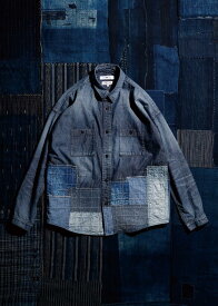 30%OFF FDMTL ファンダメンタル BORO SHIRT 5YR WASH 長袖シャツ