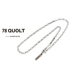 クオルト quolt ブランド RECTANGLE NECKLACE ネックレス