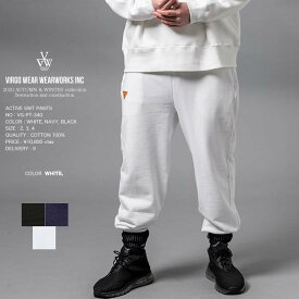 50%OFF セール ヴァルゴ VIRGO wearworks バルゴ ACTIVE SWT PANTS スエットパンツ-