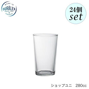 DURALEX �f�������b�N�X �V���b�v���j 280ml 24�Z�b�g �t�����X��