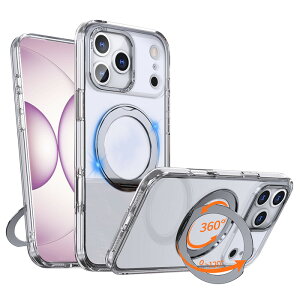 �y���@�\360°��]�X�^���h�ziPhone17e �P�[�X magsafe iPhone16e �P�[�X magsafe �Ή� iPhone17 Pro 17ProMax Air iPhone17pro iPhone17Promax �X�}�z�P�[�X �N���A�P�[�X �ϏՌ� �A�W���X�^�u���X�^���h ������ ���C��