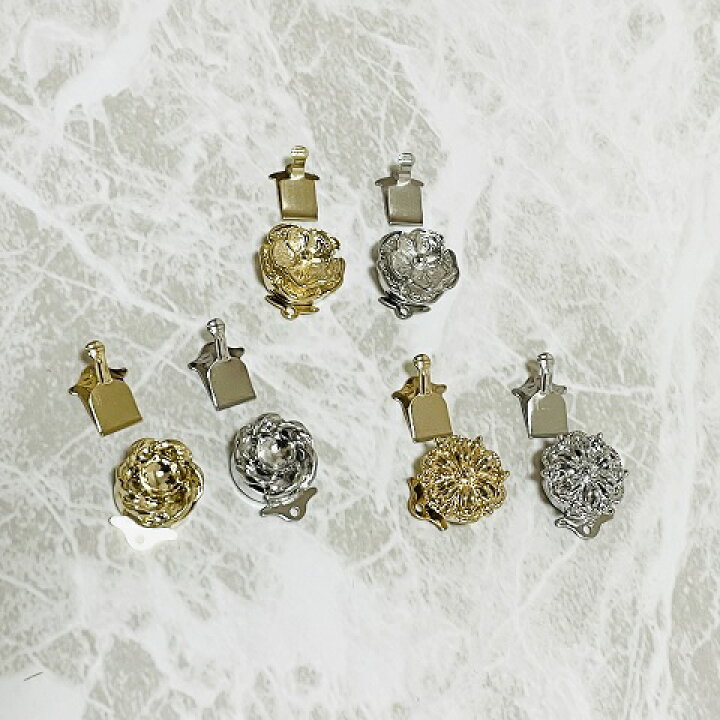 楽天市場】パール ネックレス 1連 クラスプ 花 6mm パール用 