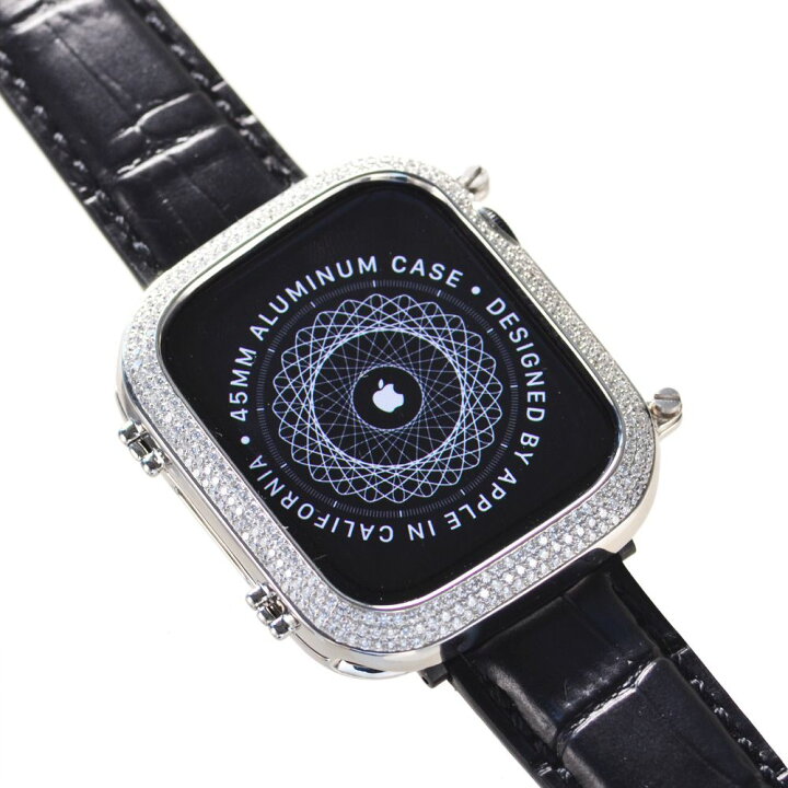 楽天市場】アップルウォッチ カバー プラチナ ダイヤモンド Pt900 45mm 