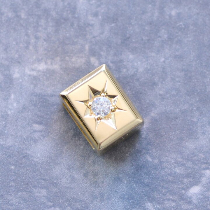 楽天市場】K18 ペンダントトップ ダイヤモンド 喜平用 18金 ゴールド  