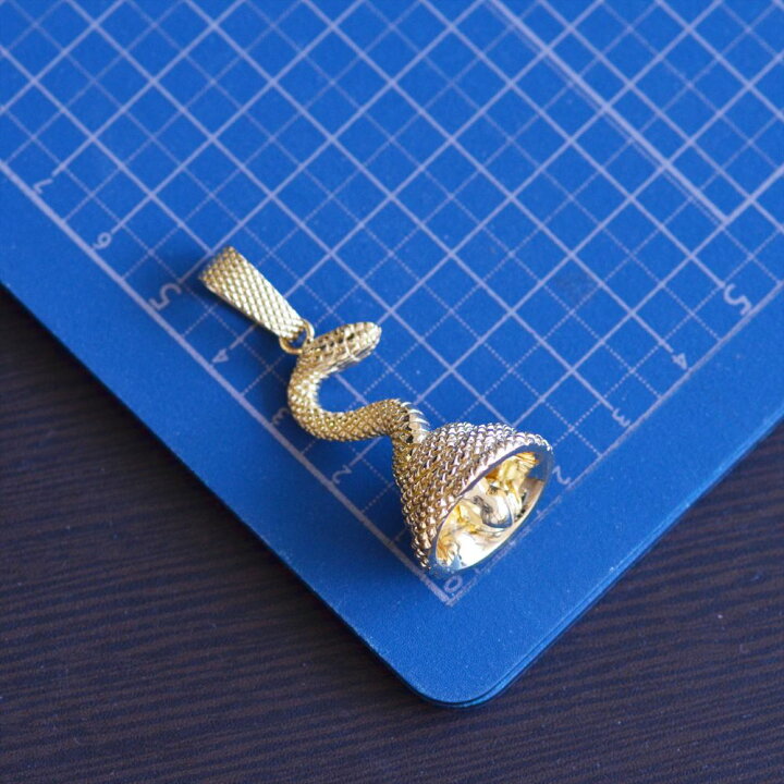 楽天市場】ペンダントトップ メンズ 18金 K18 18K 喜平用 スネーク 蛇 