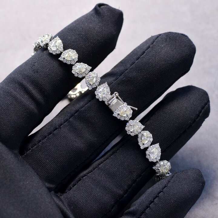 楽天市場】ダイヤモンド ブレスレット レディース プラチナ ペア  