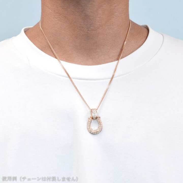 楽天市場】【ポイント10倍】ペンダントトップ メンズ K18PG 18金 
