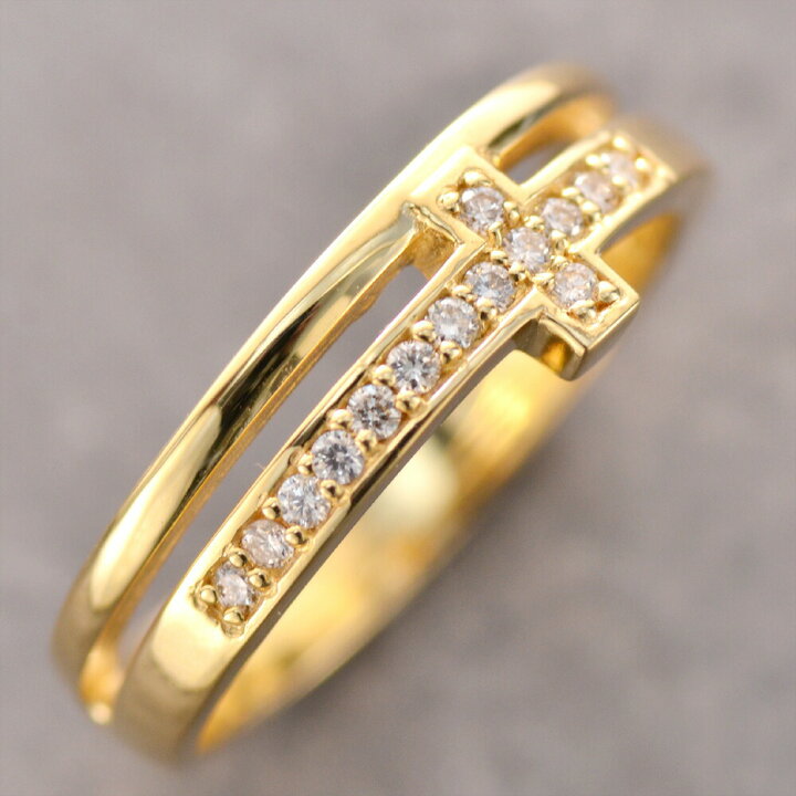 楽天市場】指輪 メンズリング K18 18K 18金 ダイヤモンド メンズ  